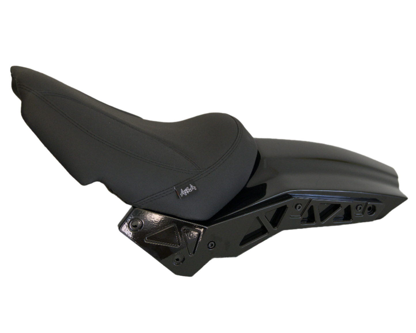 Custom Rear Fender & Leather Seat for Harley Davidson Fat Boy (2018-Up)